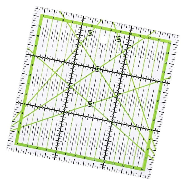 Planet Gates Patchwork Sewing Ruler Acrylic Ruler Quilting Rules Square Tailor Fabric Cutting Rules Sewing Arts Crafts DIY Sewing Tools