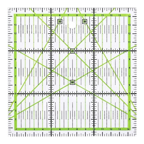 Planet Gates Patchwork Sewing Ruler Acrylic Ruler Quilting Rules Square Tailor Fabric Cutting Rules Sewing Arts Crafts DIY Sewing Tools