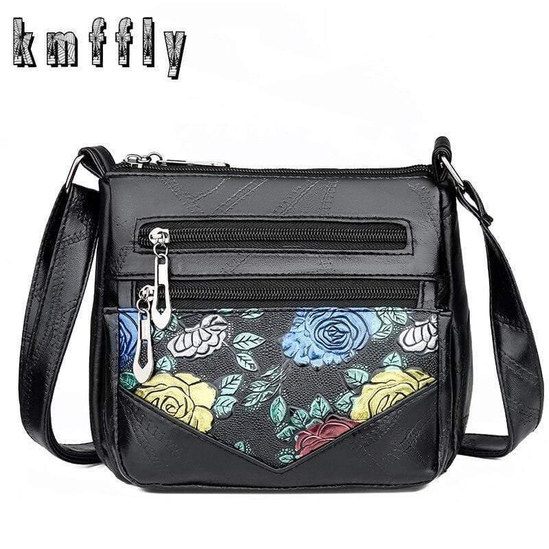 Patchwork Soft Leather Crossbody Bags For Women Luxury Handbags Women Bags Designer Female