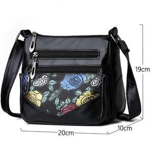 Patchwork Soft Leather Crossbody Bags For Women Luxury Handbags Women Bags Designer Female