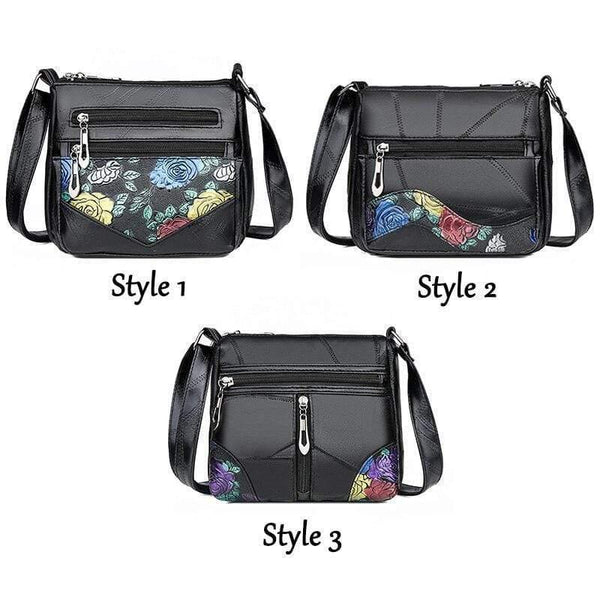Patchwork Soft Leather Crossbody Bags For Women Luxury Handbags Women Bags Designer Female
