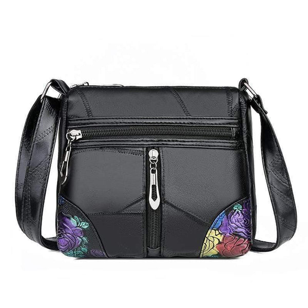 Patchwork Soft Leather Crossbody Bags For Women Luxury Handbags Women Bags Designer Female