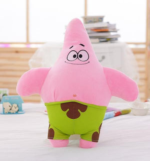 40-100cm Giant Cute Baby Toy Spongebob Patrick Star Plush Toys Cartoon Soft Animal Pillow Anime Doll Children Kids Birthday Gift