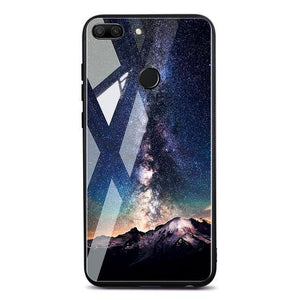 Planet Gates Pattern 02 / P20 Lite TOMKAS Space Case For Huawei P20 Lite Pro Mate 10 Lite Cases Cover P Smart Glass Coque Phone Case on for Huawei Honor 9 Lite 10