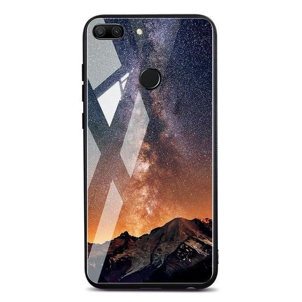 Planet Gates Pattern 11 / P20 Lite TOMKAS Space Case For Huawei P20 Lite Pro Mate 10 Lite Cases Cover P Smart Glass Coque Phone Case on for Huawei Honor 9 Lite 10