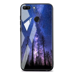 Planet Gates Pattern 13 / P20 Lite TOMKAS Space Case For Huawei P20 Lite Pro Mate 10 Lite Cases Cover P Smart Glass Coque Phone Case on for Huawei Honor 9 Lite 10