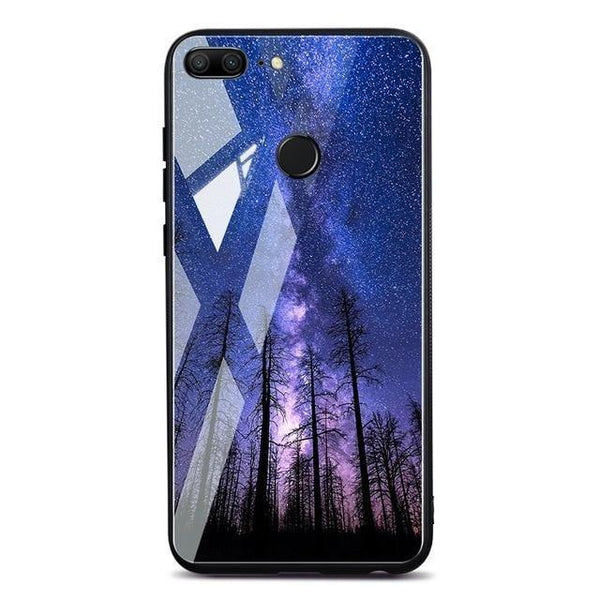 Planet Gates Pattern 13 / P20 Lite TOMKAS Space Case For Huawei P20 Lite Pro Mate 10 Lite Cases Cover P Smart Glass Coque Phone Case on for Huawei Honor 9 Lite 10