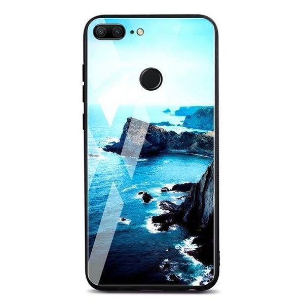 Planet Gates Pattern 18 / P20 Lite TOMKAS Space Case For Huawei P20 Lite Pro Mate 10 Lite Cases Cover P Smart Glass Coque Phone Case on for Huawei Honor 9 Lite 10