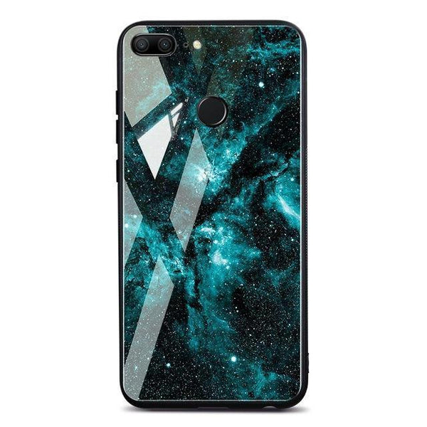Planet Gates Pattern 19 / P20 Lite TOMKAS Space Case For Huawei P20 Lite Pro Mate 10 Lite Cases Cover P Smart Glass Coque Phone Case on for Huawei Honor 9 Lite 10