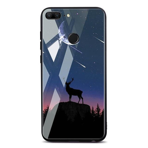 Planet Gates Pattern 23 / P20 Lite TOMKAS Space Case For Huawei P20 Lite Pro Mate 10 Lite Cases Cover P Smart Glass Coque Phone Case on for Huawei Honor 9 Lite 10