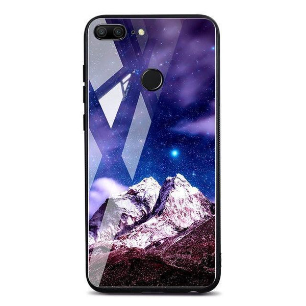 Planet Gates Pattern 24 / P20 Lite TOMKAS Space Case For Huawei P20 Lite Pro Mate 10 Lite Cases Cover P Smart Glass Coque Phone Case on for Huawei Honor 9 Lite 10