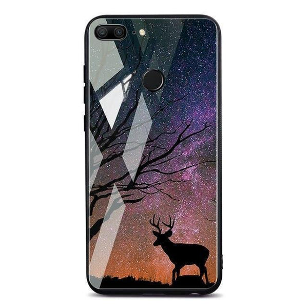 TOMKAS Space Case For Huawei P20 Lite Pro Mate 10 Lite Cases Cover P Smart Glass Coque Phone Case on for Huawei Honor 9 Lite 10 - Planet Gates