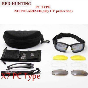 Planet Gates PC Type X7 Combat Men Tactical DAISY X7 Sun glasses Lens Kit War Game Hunting Glasses Outdoor Eyewear