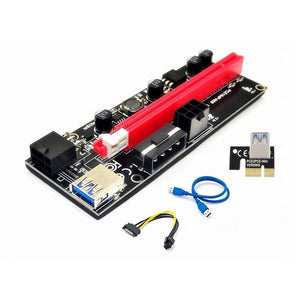 Planet Gates PCI-E Riser 009S 16X Extender PCI-E Riser USB 3.0 Graphics Card Dedicated PCIE Extension Cable Adapter Card