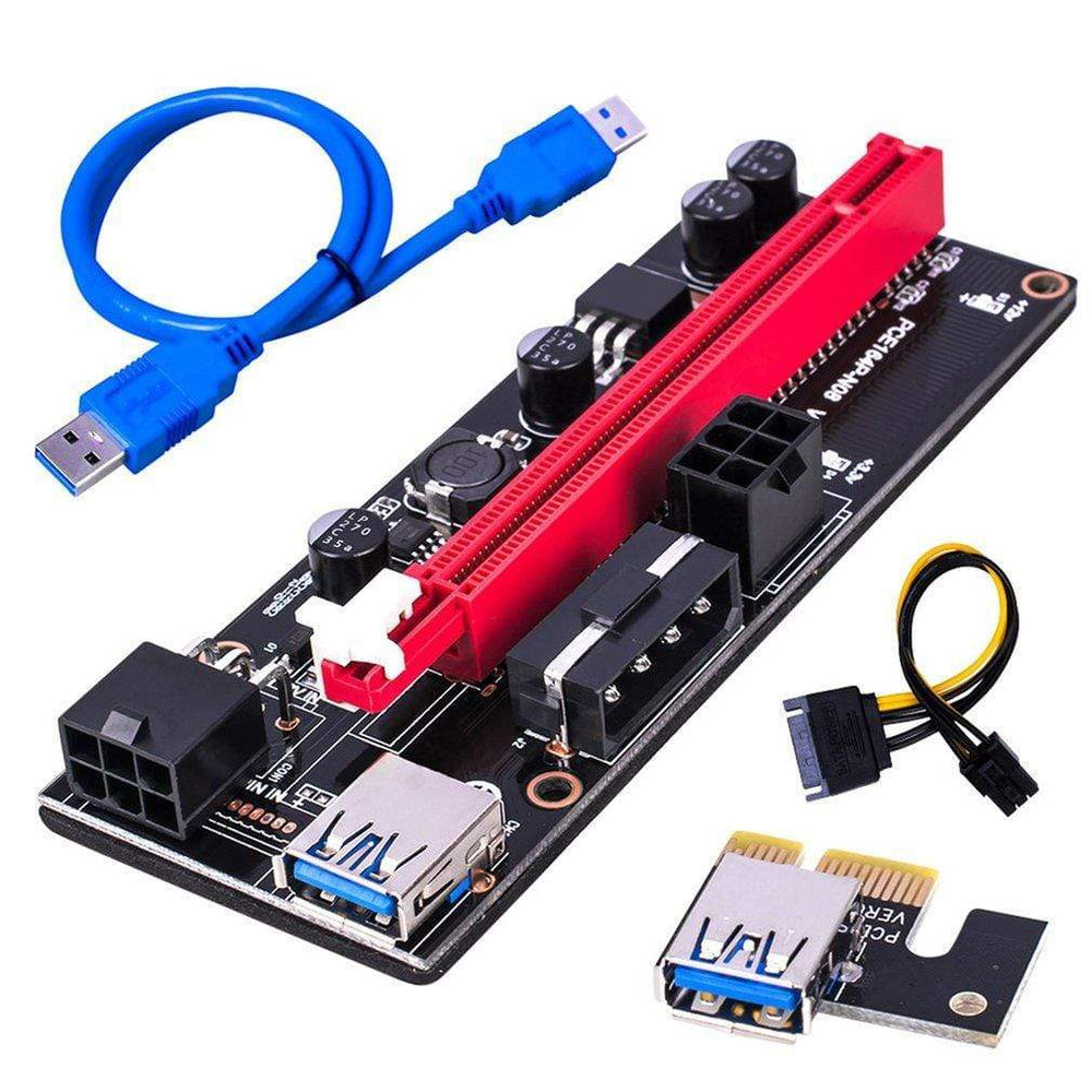 Planet Gates PCI-E Riser 009S 16X Extender PCI-E Riser USB 3.0 Graphics Card Dedicated PCIE Extension Cable Adapter Card