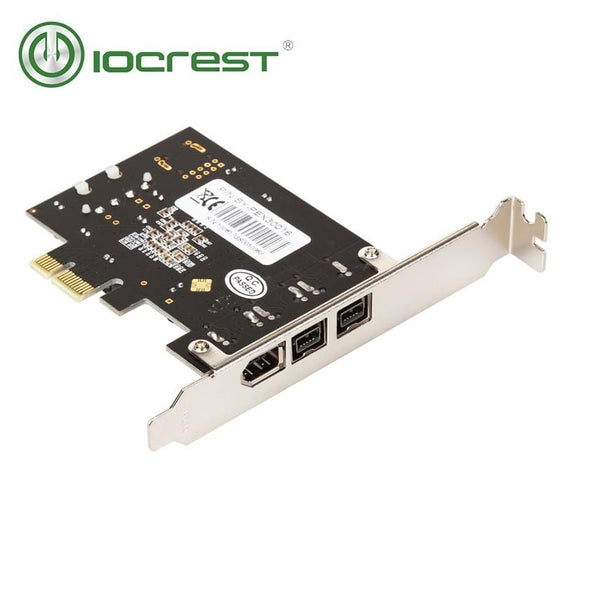 Planet Gates PCI Express 3 Port Firewire 1394B & 1394A PCIe 1.1 x1 Card TI XIO2213B Chipset