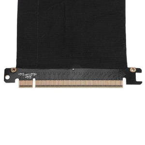 Planet Gates PCI Express High Speed 16x Flexible Cable Extension Port Adapter Riser Card High-quality Transmission Stability with 24cm Line
