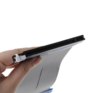 Planet Gates PCIe 16X PCI Express PCI-E 16X to 16X Riser Extender Card Adapter Flexible Cable Feb6