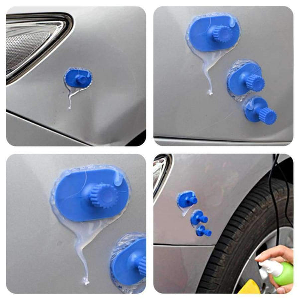 Planet Gates PDR Glue Tabs Tools Kit For Car Paintless Dent Repair Tool Auto Suction Cups For Dent Lifter PDR Puller Tabs for Reverse Hammer