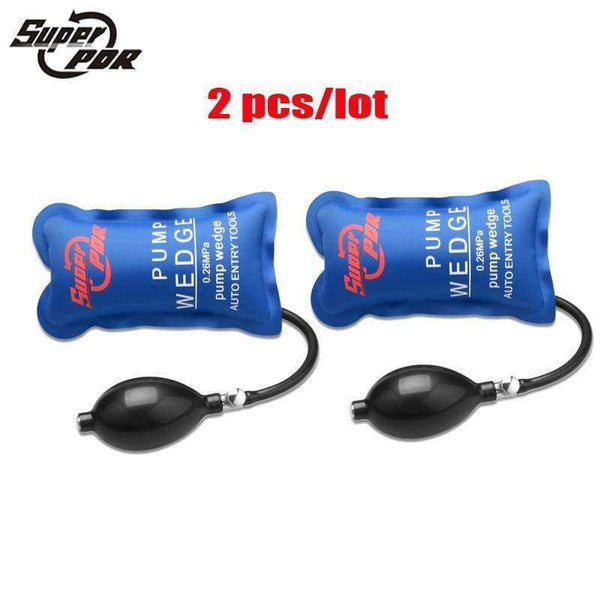 Planet Gates PDR tools 2pcs Pump Wedge Locksmith Tools Auto Air Wedge Airbag Lock Pick Set Open Car Door Lock Hand Tools 19.3cm*11.3cm