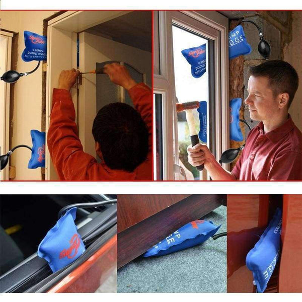 Planet Gates PDR tools 2pcs Pump Wedge Locksmith Tools Auto Air Wedge Airbag Lock Pick Set Open Car Door Lock Hand Tools 19.3cm*11.3cm