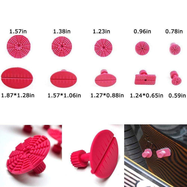 Planet Gates PDR Tools Glue Puller Set Car Dent Repair Kit Paintless Hail Dent Remover Slide Hammer Tabs Glue Gun Hand Set DIY Repair Tools