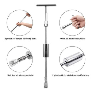 Planet Gates PDR Tools Glue Puller Set Car Dent Repair Kit Paintless Hail Dent Remover Slide Hammer Tabs Glue Gun Hand Set DIY Repair Tools