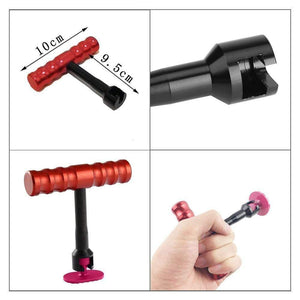 Planet Gates PDR tools Professional Dent Repair Lifter Car Body Dent Removal Kit Glue Gun and Sticks Paintless Dent Repair T-bar Puller