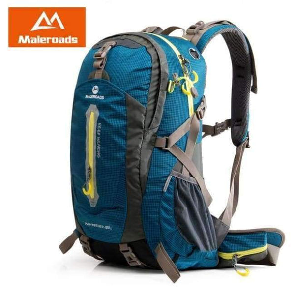 Planet Gates Peacock Blue / 30 - 40L / China Rucksack Camping Hiking Backpack Sports Bag Outdoor Travel Backpack Trekk Mountain Climb Equipment 40 50L Men Women