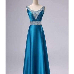 Planet Gates peacock blue / 4 Formal long Evening Dress Vestido de Festa Longo V-Neck Fashion Robe de soiree Plus size Party Gown