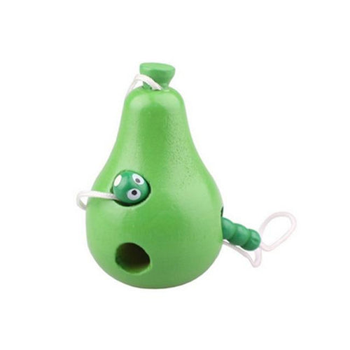 Planet Gates pear Wooden Education Baby Kindergarten Mouse Thread Cheese Plaything Early Learning Education Toys Montessori Teaching Aids Math Toy