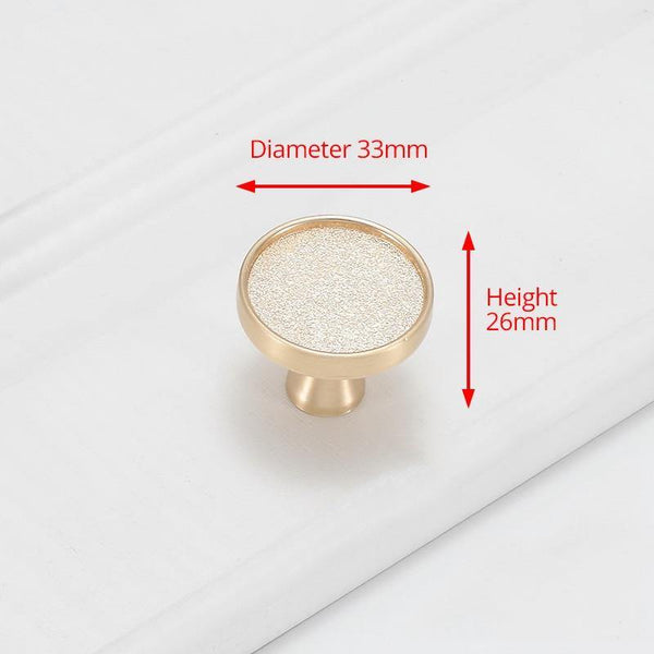 Brooch Design Pearl Gold Cabinet Knobs and Handles Zinc Alloy Kitchen Handles Drawer Knobs Pulls Furniture Handle Hardware