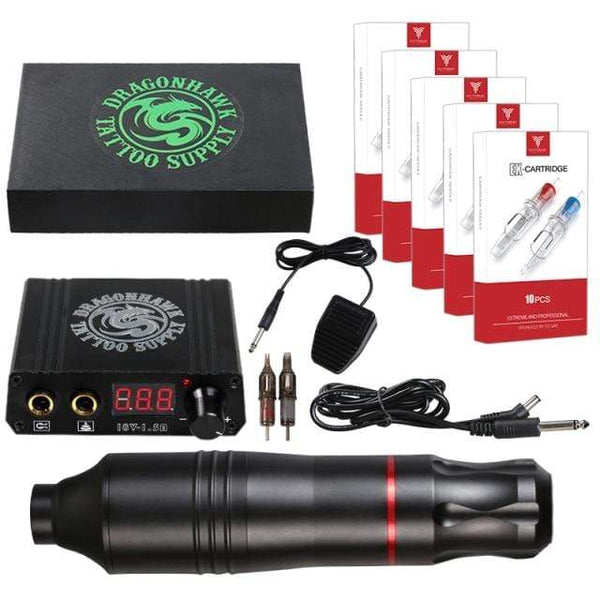 Planet Gates Pen Power 50 Needles Tattoo Rotary Pen Machine Powerful Motor  Brand Guns Eyebrow Lip Permanent Makeup Free Gift Supplies