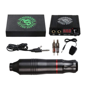 Planet Gates Pen with Power Pedal Tattoo Rotary Pen Machine Powerful Motor  Brand Guns Eyebrow Lip Permanent Makeup Free Gift Supplies