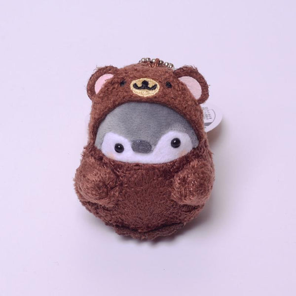 Planet Gates Penguin Plush Doll Kawaii Cartoon Anime Bunny Plush Toy Cute Animal Bear Keychain Bag Pendant Birthday Gift for Girl
