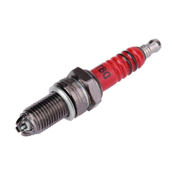 Planet Gates Performance 3-Electrode Motorcycle Spark Plug for Honda Yamaha Yamaha D8EA D8RC DR8EA D7EA T2197 12mm Dia
