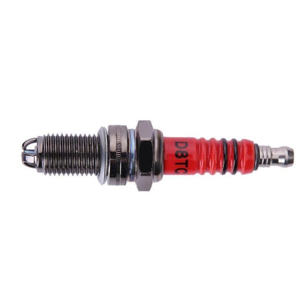 Planet Gates Performance 3-Electrode Motorcycle Spark Plug for Honda Yamaha Yamaha D8EA D8RC DR8EA D7EA T2197 12mm Dia