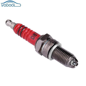 Planet Gates Performance 3-Electrode Motorcycle Spark Plug for Honda Yamaha Yamaha D8EA D8RC DR8EA D7EA T2197 12mm Dia