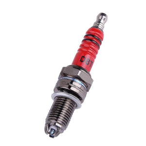Planet Gates Performance 3-Electrode Motorcycle Spark Plug for Honda Yamaha Yamaha D8EA D8RC DR8EA D7EA T2197 12mm Dia