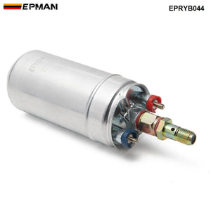 Planet Gates Performance 300lph External Fuel Pump 044 for OEM:0580 254 044 Poulor  H Q E85 Compatible  EPRYB044
