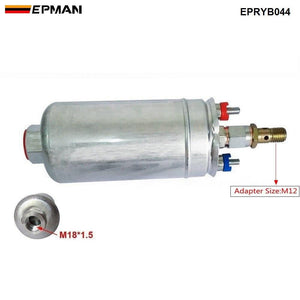 Planet Gates Performance 300lph External Fuel Pump 044 for OEM:0580 254 044 Poulor  H Q E85 Compatible  EPRYB044