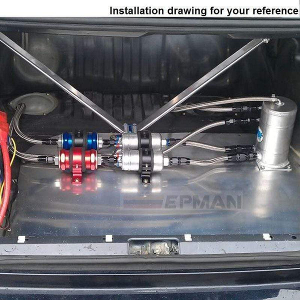 Planet Gates Performance 300lph External Fuel Pump 044 for OEM:0580 254 044 Poulor  H Q E85 Compatible  EPRYB044