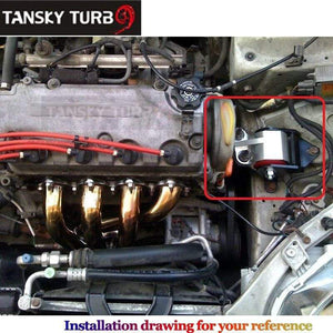 Planet Gates Performance Aluminum Rear Engine Motor Mount for Honda Civic 92-00 EK EG CXX-M3-BK