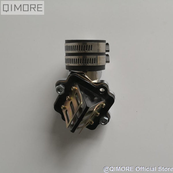 Planet Gates Performance Intake Manifold with Reed Valve for 2 stroke scooter Minarelli JOG 50 90 3KJ 4DM 1E40QMB 1E50QMF Vento ZIP BWS100