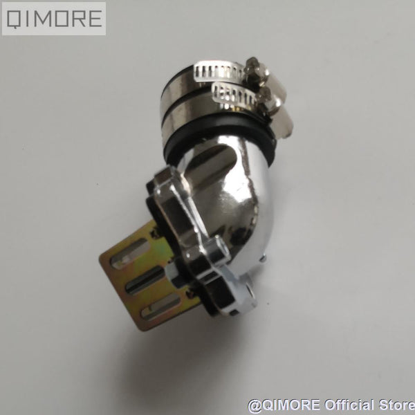 Planet Gates Performance Intake Manifold with Reed Valve for 2 stroke scooter Minarelli JOG 50 90 3KJ 4DM 1E40QMB 1E50QMF Vento ZIP BWS100