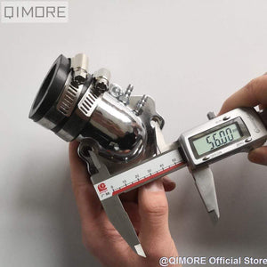 Planet Gates Performance Intake Manifold with Reed Valve for 2 stroke scooter Minarelli JOG 50 90 3KJ 4DM 1E40QMB 1E50QMF Vento ZIP BWS100