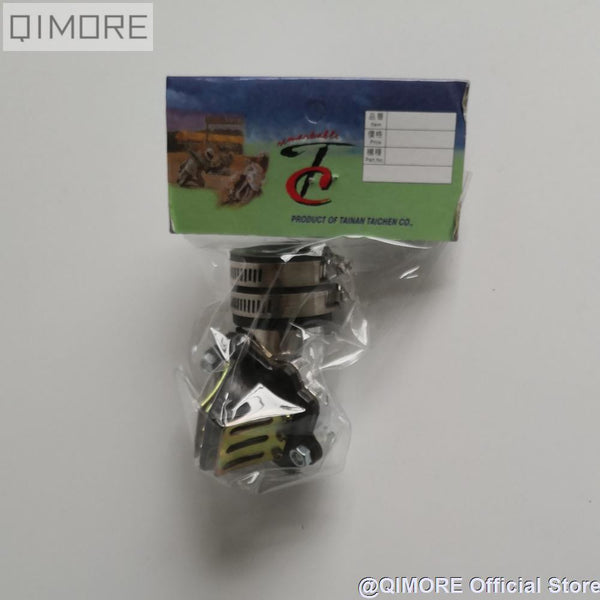 Planet Gates Performance Intake Manifold with Reed Valve for 2 stroke scooter Minarelli JOG 50 90 3KJ 4DM 1E40QMB 1E50QMF Vento ZIP BWS100