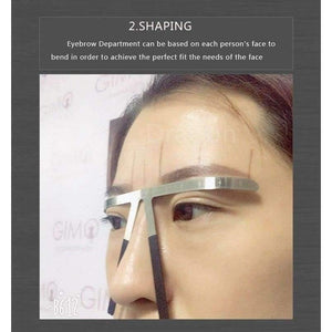 Planet Gates Permanent Makeup Eyebrow Shaping Tools Makeup Classic Beginner Tatoo Eyebrows ruler