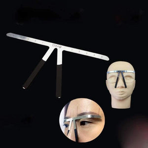 Planet Gates Permanent Makeup Eyebrow Shaping Tools Makeup Classic Beginner Tatoo Eyebrows ruler