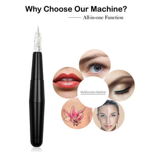 Planet Gates Permanent Makeup Rotary Tattoo Machine Eyebrow Tattoo Kits Professional Pen For Eyebrow Eyeliner Lip Tattoo Set